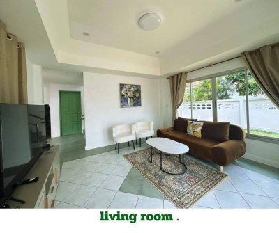 8R0602 ให้เช่าบ้านเดี่ยวชั้นเดียว 2ห้องนอน 2ห้องน้ำ ราคา 35,000/เดือน โซนฉลอง