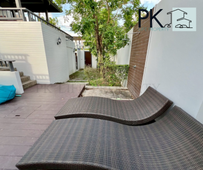 8R0603 ให้เช่า pool villa 3ห้องนอน 3ห้องน้ำ ราคา 80,000/เดือน โซนฉลอง