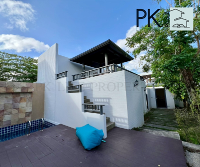 8R0603 ให้เช่า pool villa 3ห้องนอน 3ห้องน้ำ ราคา 80,000/เดือน โซนฉลอง