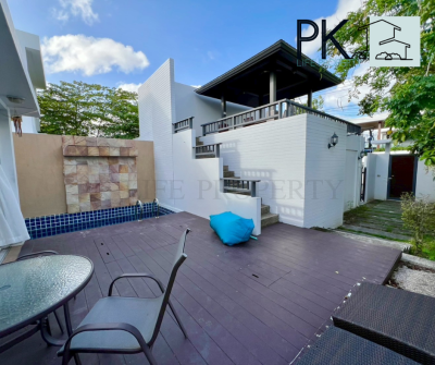 8R0603 ให้เช่า pool villa 3ห้องนอน 3ห้องน้ำ ราคา 80,000/เดือน โซนฉลอง