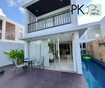 8R0603 ให้เช่า pool villa 3ห้องนอน 3ห้องน้ำ ราคา 80,000/เดือน โซนฉลอง