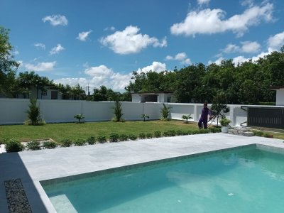 8R0605 ให้เช่า pool villa 3ห้องนอน 3ห้องน้ำ ราคา 85,000/เดือน โซนฉลอง