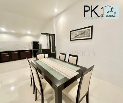 8R0619 ให้เช่า pool villa 3ห้องนอน 2ห้องน้ำ ราคา 75,000/เดือน โซนฉลอง