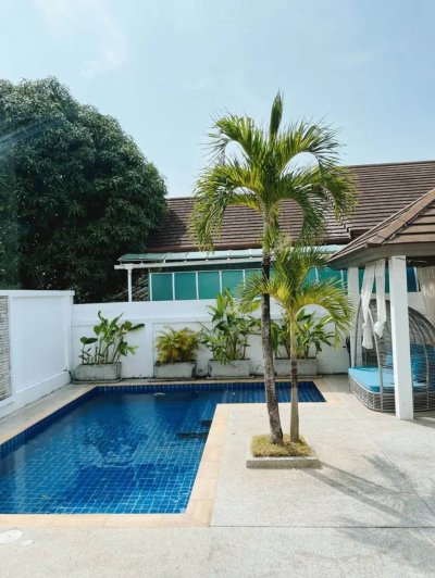 8R0620 ให้เช่า pool villa 4ห้องนอน 2ห้องน้ำ ราคา 80,000/เดือน โซนฉลอง