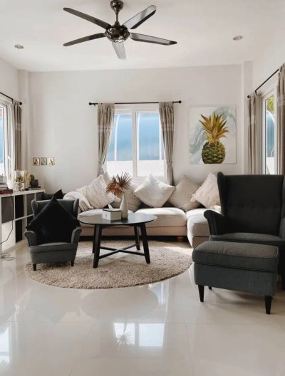 8R0620 ให้เช่า pool villa 4ห้องนอน 2ห้องน้ำ ราคา 80,000/เดือน โซนฉลอง