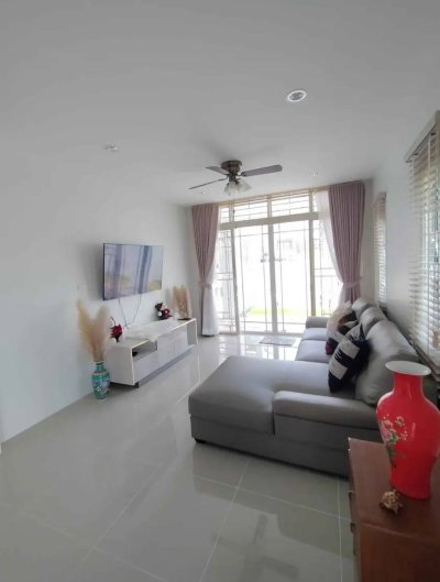 8R0621 ให้เช่าบ้านเดี่ยวสองชั้น 3ห้องนอน 3ห้องน้ำ ราคา 45,000/เดือน โซนฉลอง