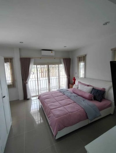 8R0621 ให้เช่าบ้านเดี่ยวสองชั้น 3ห้องนอน 3ห้องน้ำ ราคา 45,000/เดือน โซนฉลอง