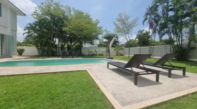 8R0622 ให้เช่า pool villa 3ห้องนอน 4ห้องน้ำ ราคา 110,000/เดือน โซนฉลอง