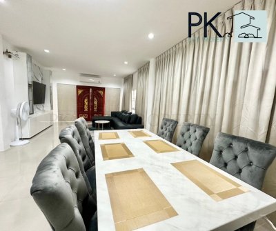 8R0624 ให้เช่าบ้านเดี่ยวสองชั้น 4ห้องนอน 4ห้องน้ำ ราคา 65,000/เดือน โซนฉลอง