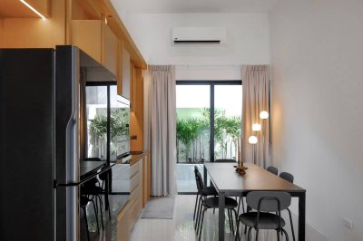 8R0627 ให้เช่าบ้านแฝดชั้นเดียว 2 ห้องนอน 2 ห้องน้ำ ราคา 50,000/เดือน โซนฉลอง