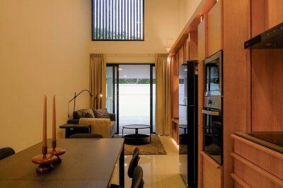 8R0627 ให้เช่าบ้านแฝดชั้นเดียว 2 ห้องนอน 2 ห้องน้ำ ราคา 50,000/เดือน โซนฉลอง