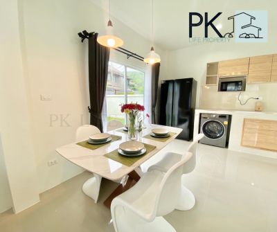 8R0628 ให้เช่าบ้านแฝดสองชั้น 3ห้องนอน 3ห้องน้ำ ราคา 49,000/เดือน โซนฉลอง