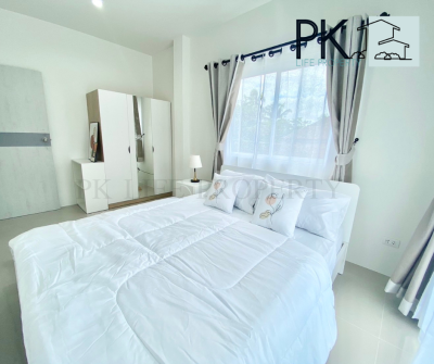 8R0628 ให้เช่าบ้านแฝดสองชั้น 3ห้องนอน 3ห้องน้ำ ราคา 49,000/เดือน โซนฉลอง