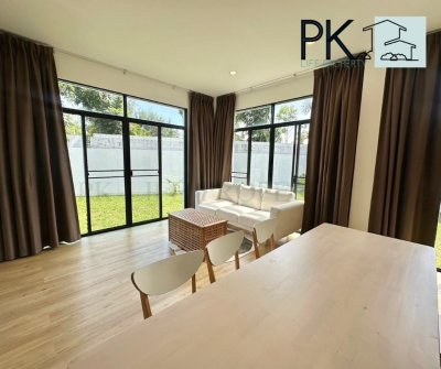 8R0631 ให้เช่าบ้านเดี่ยวสองชั้น 3 ห้องนอน 3 ห้องน้ำ ราคา 65,000/เดือน โซนฉลอง