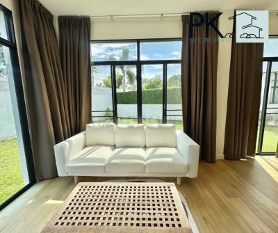 8R0631 ให้เช่าบ้านเดี่ยวสองชั้น 3 ห้องนอน 3 ห้องน้ำ ราคา 65,000/เดือน โซนฉลอง