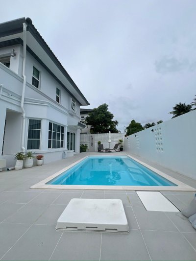 8R0634 Pool villa for rent 3 bedroom 3 bathroom 90,000/month at chalong