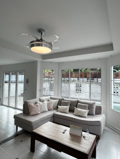 8R0634 Pool villa for rent 3 bedroom 3 bathroom 90,000/month at chalong