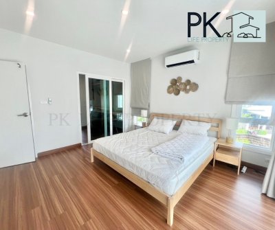 8R0637 ให้เช่า pool villa 3ห้องนอน 3ห้องน้ำ ราคา 79,000/เดือน โซนฉลอง