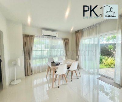 8R0637 ให้เช่า pool villa 3ห้องนอน 3ห้องน้ำ ราคา 79,000/เดือน โซนฉลอง