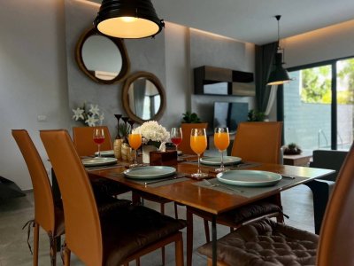 8R0638 Pool villa for rent 3 bedroom 3 bathroom 100,000/month at chalong