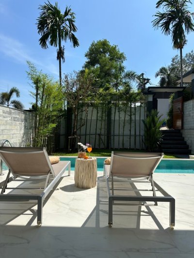 8R0640 ให้เช่า pool villa 3 ห้องนอน 2 ห้องน้ำ ราคา 95,000/เดือน โซนฉลอง