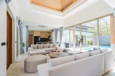 8R0641 Pool villa for rent 3 bedroom 4 bathroom 160,000/month at chalong