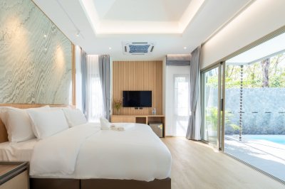 8R0641 Pool villa for rent 3 bedroom 4 bathroom 160,000/month at chalong
