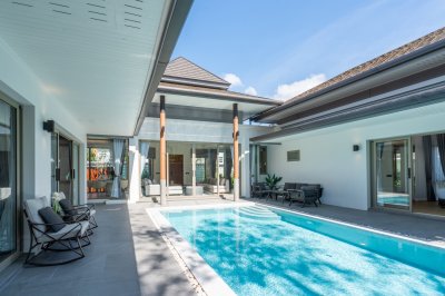 8R0641 Pool villa for rent 3 bedroom 4 bathroom 160,000/month at chalong