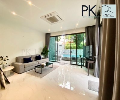 8R0643 ให้เช่า pool villa 2 ห้องนอน 2 ห้องน้ำ ราคา 67,000/เดือน โซนฉลอง