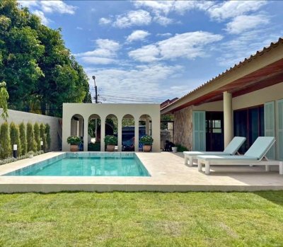 8R0644 ให้เช่า pool villa 4 ห้องนอน 4 ห้องน้ำ ราคา 150,000/เดือน โซนฉลอง