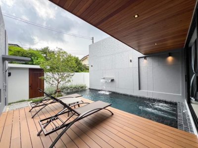 8R0646 Pool villa for rent 3 bedroom 3 bathroom 125,000/month at chalong