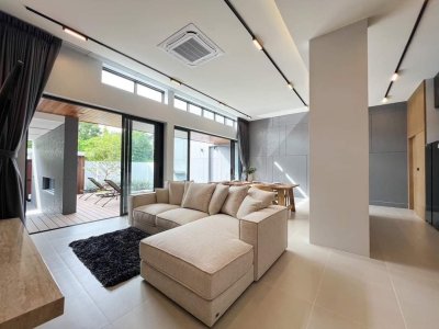 8R0646 Pool villa for rent 3 bedroom 3 bathroom 125,000/month at chalong