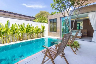 8R0648 Pool villa for rent 3 bedroom 4 bathroom 130,000/month at chalong