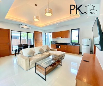 8R0649 ให้เช่า pool villa 2 ห้องนอน 2 ห้องน้ำ ราคา 65,000/เดือน โซนฉลอง