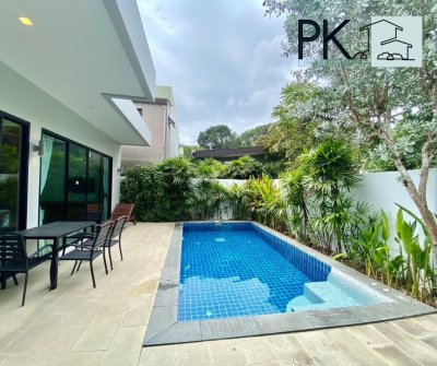 8R0649 ให้เช่า pool villa 2 ห้องนอน 2 ห้องน้ำ ราคา 65,000/เดือน โซนฉลอง