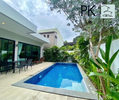 8R0649 ให้เช่า pool villa 2 ห้องนอน 2 ห้องน้ำ ราคา 65,000/เดือน โซนฉลอง