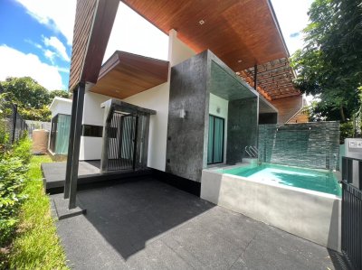 8R0650 Pool villa for rent 2 bedroom 2 bathroom 80,000/month at chalong