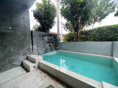 8R0650 Pool villa for rent 2 bedroom 2 bathroom 80,000/month at chalong