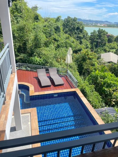 8R0651 Pool villa for rent 2 bedroom 4 bathroom 80,000/month at chalong