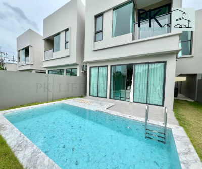 8R0655 ให้เช่า pool villa 4 ห้องนอน 4 ห้องน้ำ ราคา 90,000/เดือน โซนฉลอง