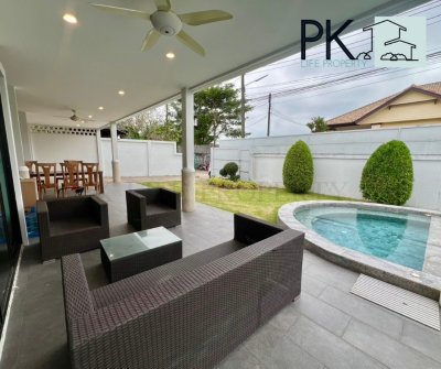 8R0658 ให้เช่า pool villa 3 ห้องนอน 3 ห้องน้ำ ราคา 95,000/เดือน โซนฉลอง