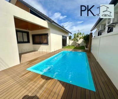 8R0660 ให้เช่า pool villa 3 ห้องนอน 2 ห้องน้ำ ราคา 100,000/เดือน โซนฉลอง