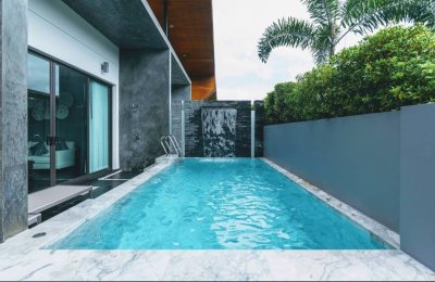 8R0670 ให้เช่า pool villa 2 ห้องนอน 2 ห้องน้ำ ราคา 70,000/เดือน โซนฉลอง