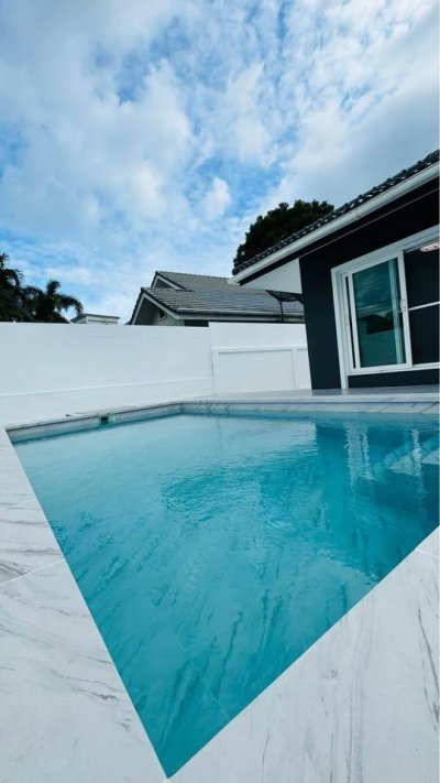 8R0671 ให้เช่า pool villa 3 ห้องนอน 2 ห้องน้ำ ราคา 85,000/เดือน โซนฉลอง