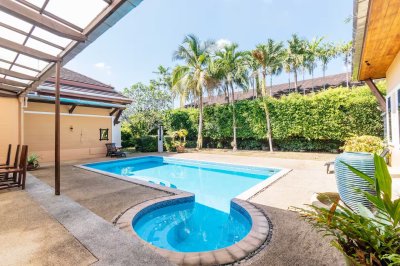 8R0675 ให้เช่า pool villa 4 ห้องนอน 4 ห้องน้ำ ราคา 120,000/เดือน โซนฉลอง