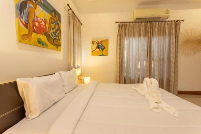8R0675 Pool villa for rent 4 bedroom 4 bathroom 100,000/month at chalong