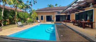 8R0675 Pool villa for rent 4 bedroom 4 bathroom 150,000/month at chalong