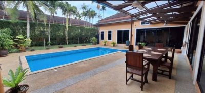 8R0675 Pool villa for rent 4 bedroom 4 bathroom 150,000/month at chalong