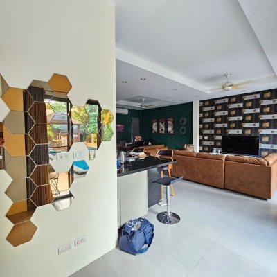 8R0679 ให้เช่า pool villa 4 ห้องนอน 3 ห้องน้ำ ราคา 100,000/เดือน โซนฉลอง