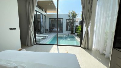 8R0680 ให้เช่า pool villa 3 ห้องนอน 4 ห้องน้ำ ราคา 140,000/เดือน โซนฉลอง